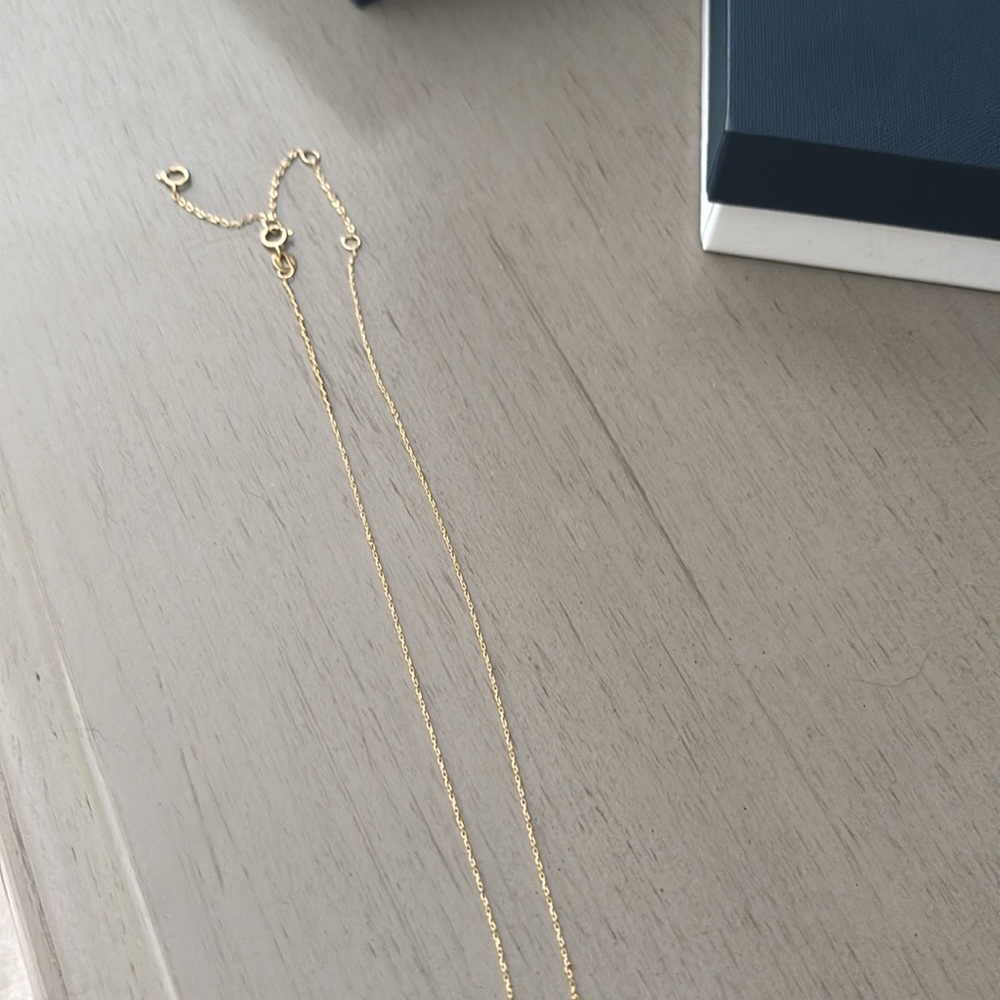 Dana Rebecca Designs Gold and Silver Diamond Disc Necklace - Picture 8 of 11